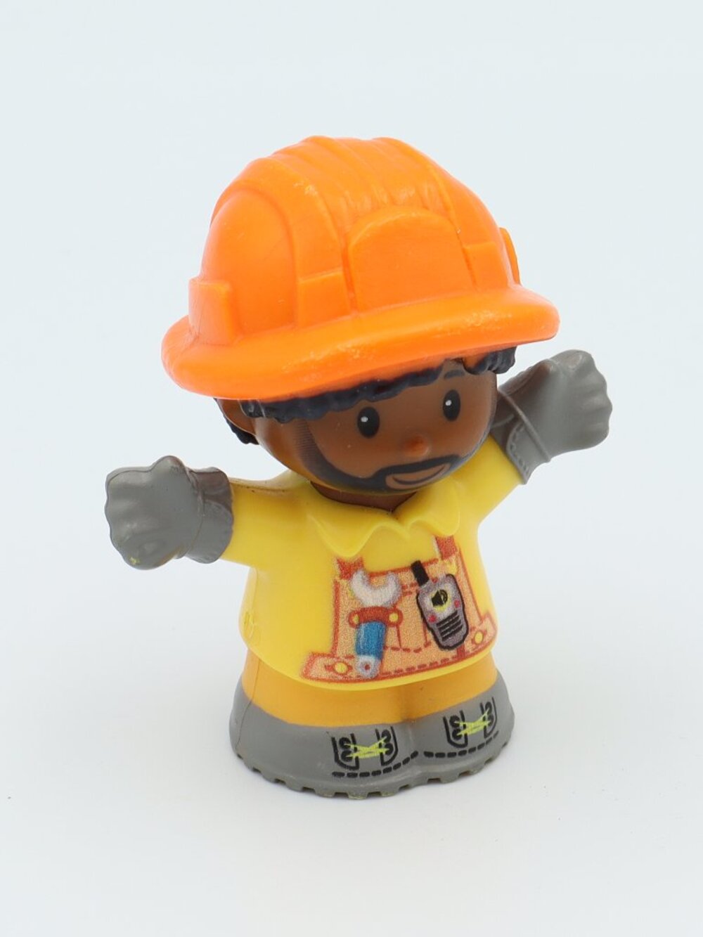 fisher-Price Little People African American Construction Worker Figure